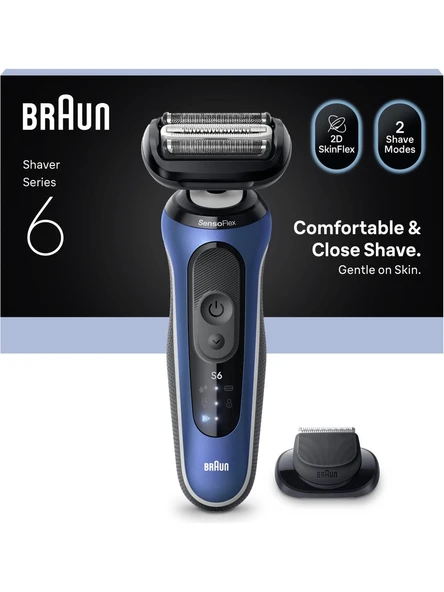 Braun Series 6 62-B1200S Islak ve Kuru Tıraş Makinesi ürün görseli 1