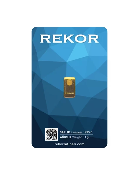 Rekor 1 Gr Külçe Altın - Resim 2