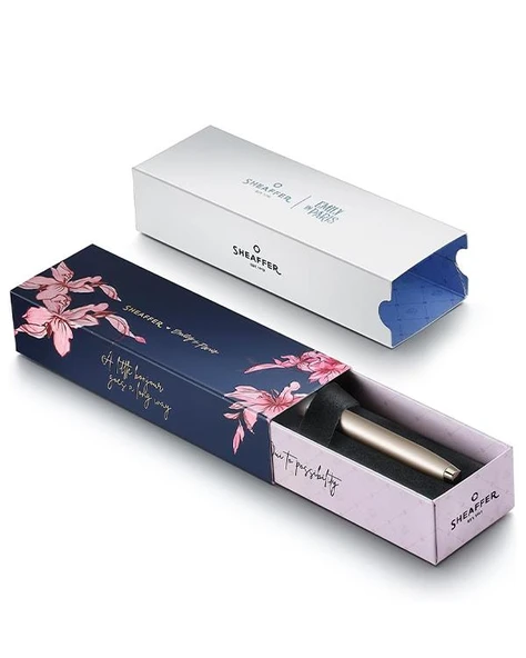 Sheaffer Emily in Paris 100 Roller Kalem Şampanya Altın E1937751 ürün görseli 1
