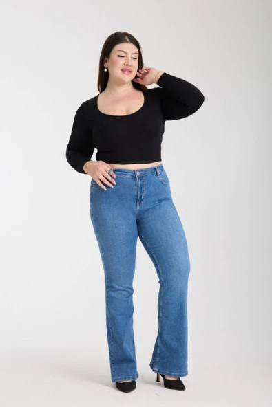 7579 LACARİNO CINDY XL PANTOLON ürün görseli 1