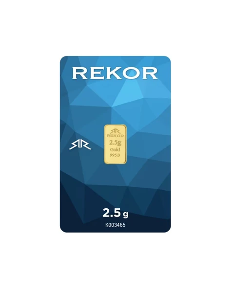 Rekor 2,5 Gr Külçe Altın ürün görseli 1
