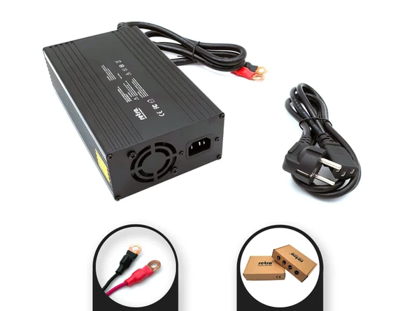 14.6V 30A AGM Pil Adaptör (Şarj Cihazı) RETRO ürün görseli 1
