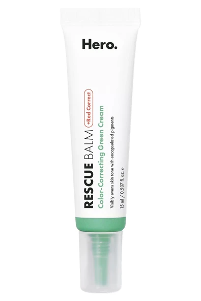 Hero Cosmetics Rescue Balm Kızarıklık Karşıtı Renk Dengeleyici Yüz Kremi 15ML ürün görseli 1