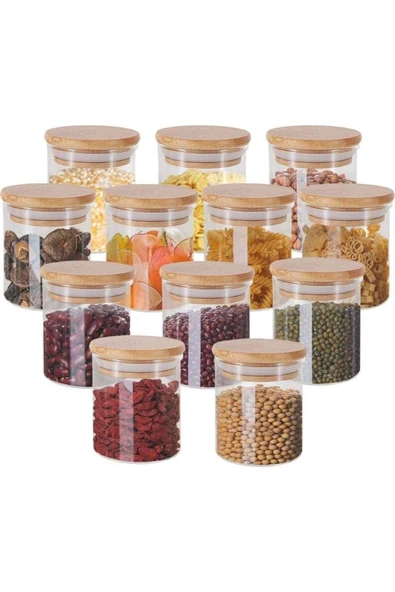 abenim 350 ml Borosilikat Baharatlık Takımı 9 Adet ürün görseli 1