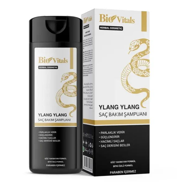 Bio Vitals Ylang Ylang Saç Bakım Şampuanı 400ml ürün görseli 1