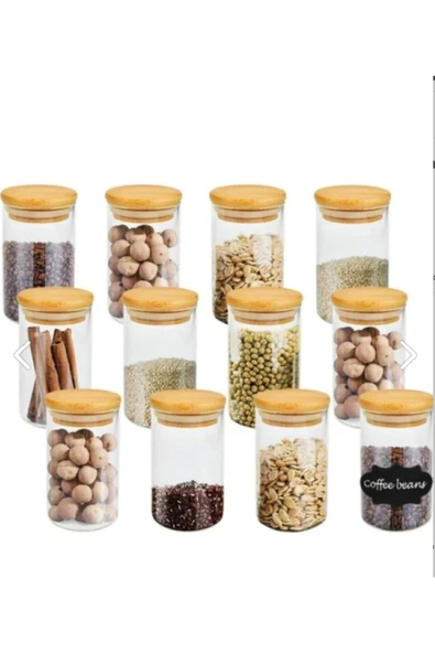 abenim 300 Ml Borosilikat Baharatlık Takımı 6 Adet ürün görseli 1