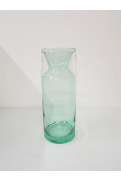 abenim Karaf Cam Başucu Sürahi 700 Ml + 220 Ml Şeffaf Cam bardak ürün görseli 1