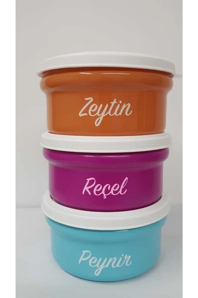 abenim Rainbow Kahvaltılık 3 Lü Set - Resim 2