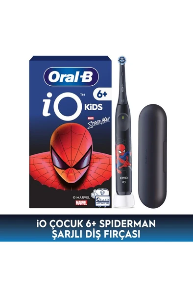 Oral-B iO Çocuk Marvel Spiderman Şarjlı Çocuk Diş Fırçası - 6+ Yaş ürün görseli 1