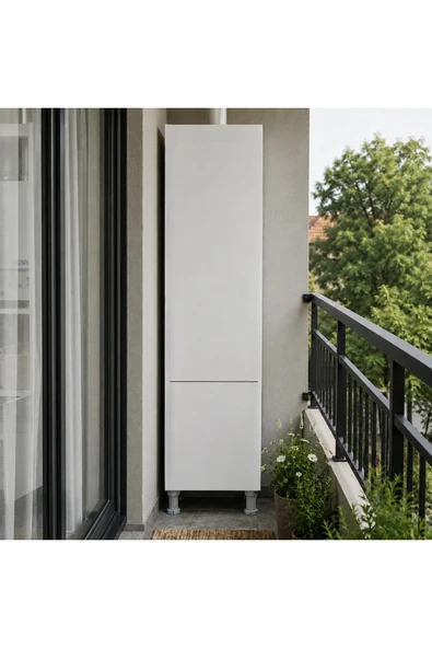 Arles Home 2 Kapaklı 3 Raflı Kombi Dolabı Çok Amaçlı ürün görseli 1