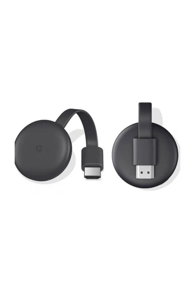 Google Chromecast 3.Nesil Kablosuz Görüntü Aktarıcı ürün görseli 1