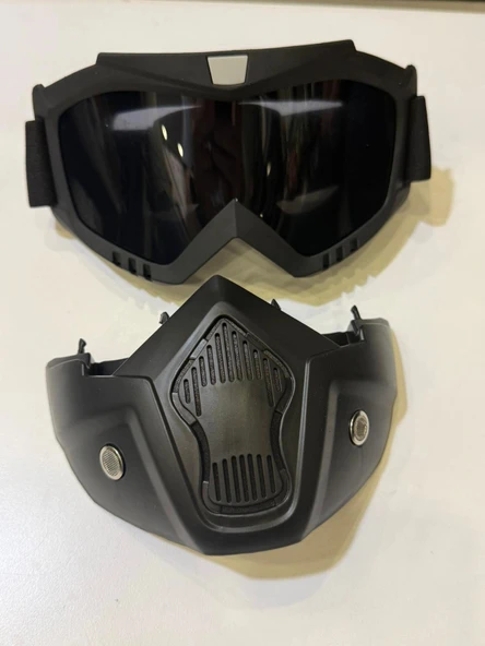 TEX 710 Jet Kask Maskesi Siyah Cam ürün görseli 1