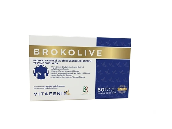 Vitafenix Brokolive 60 Kapsül ürün görseli 1