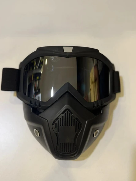 Tex 710 Jet Maske GÜMÜŞ CAM ürün görseli 1