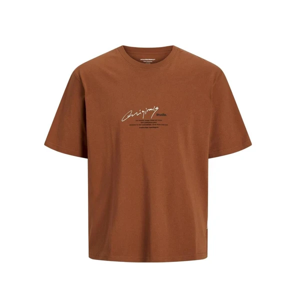 JORMANCHESTER SCRIPT TEE SS CREW NECK  Erkek T-Shirt 12273373 ürün görseli 1