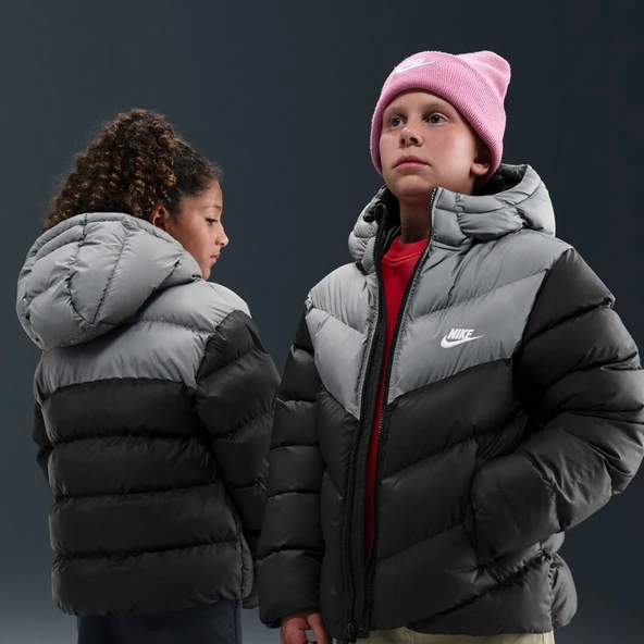 K NSW TF ADP PUFFER COLORBLOCK  Erkek Çocuk Mont IB6164-010 ürün görseli 1