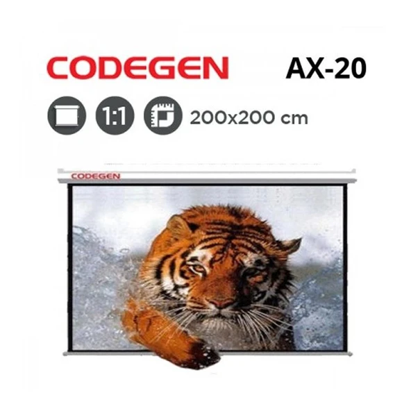 Codegen Projeksiyon Perdesi Storlu AX-20 - Resim 2