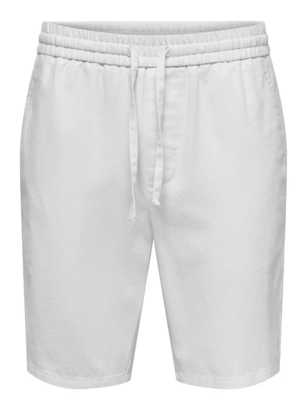 ONSLINUS 0007 COT LIN SHORTS NOOS  Erkek Şort 22024967 ürün görseli 1