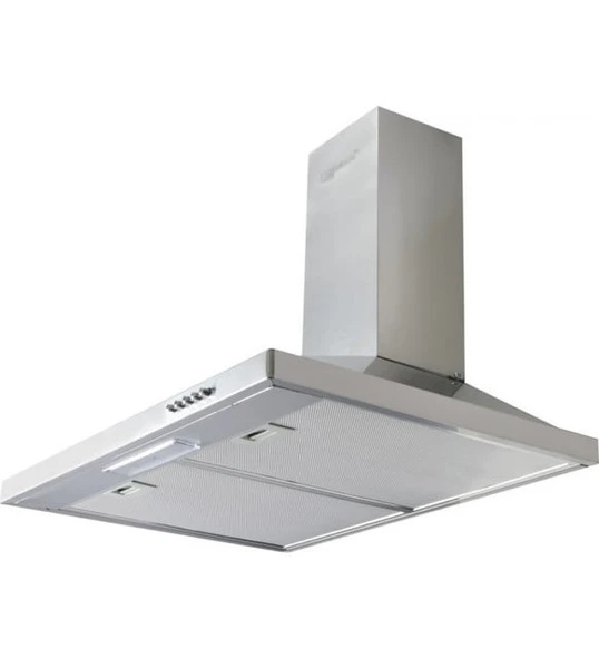 Gl General Lıne 90 cm Piramit İnox Davlumbaz ürün görseli 1