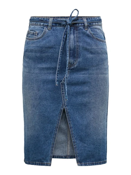 JDYBELLA MW MIDI TIE SKIRT DNM DBD  Kadın Etek 15347833 ürün görseli 1