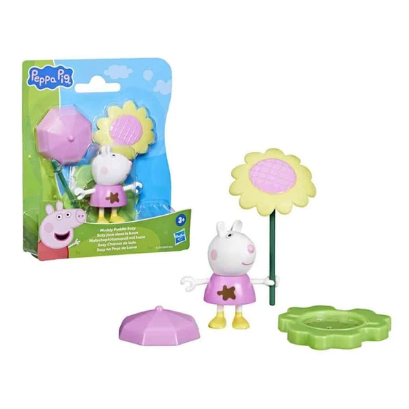 G0495 Peppa Pig Muddy Puddle Arkadaşlar Tekli Figür +3 yaş ürün görseli 1