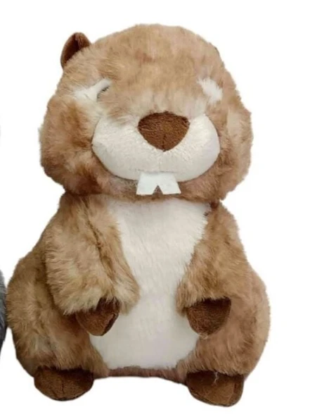 PB31609-23 Peluş Oturan Sincap 23 cm - 1 adet stokta olan gönderilir ürün görseli 1