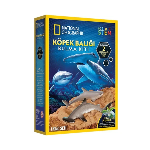 NAT07002 National Geographic Köpek Balığı Bulma Kiti - TRHAMSHDIG +6 yaş ürün görseli 1
