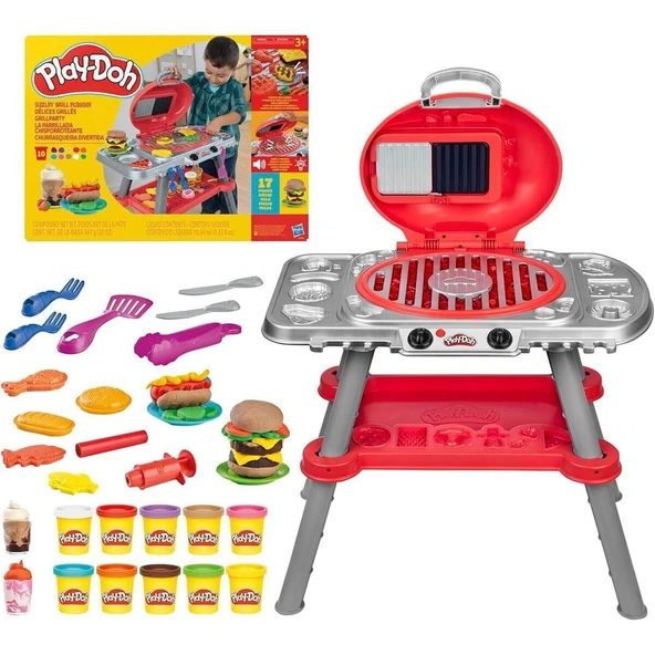 G0500 Play-Doh Cızırtılı Izgara Oyun Seti +3 yaş ürün görseli 1