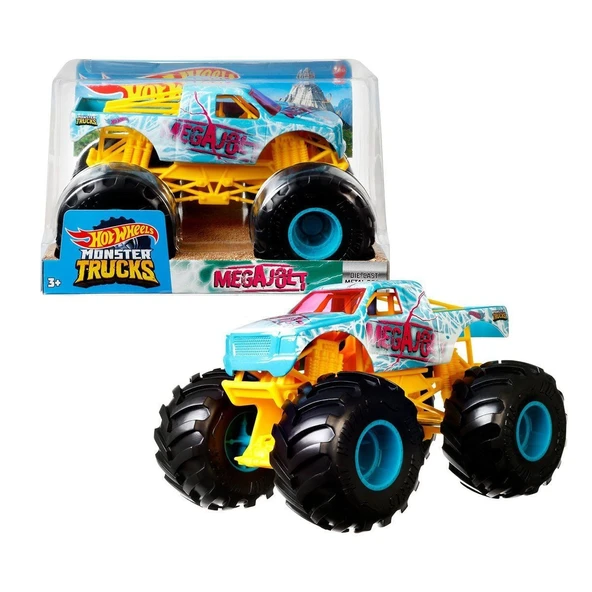 FYJ83 Hot Wheels Monster Trucks 1:24 Arabalar - Resim 2