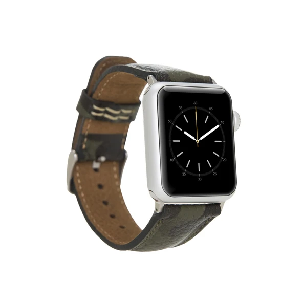 Apple Watch Uyumlu Deri Kordon 42-44-45mm KF04N ürün görseli 1