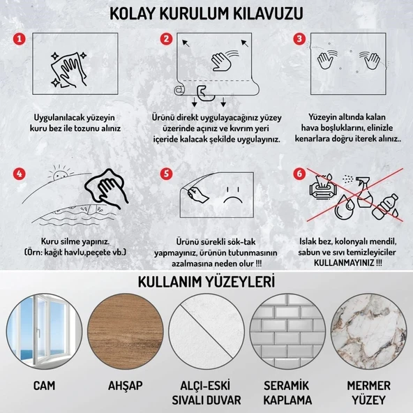 100x100cm Statik Kağıt Renkli Çarpım Tablosu - Resim 5