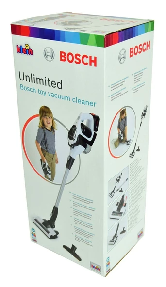6812 Bosch Oyuncak Beyaz Elektrik Süpürgesi Sesli + Işıklı ürün görseli 1