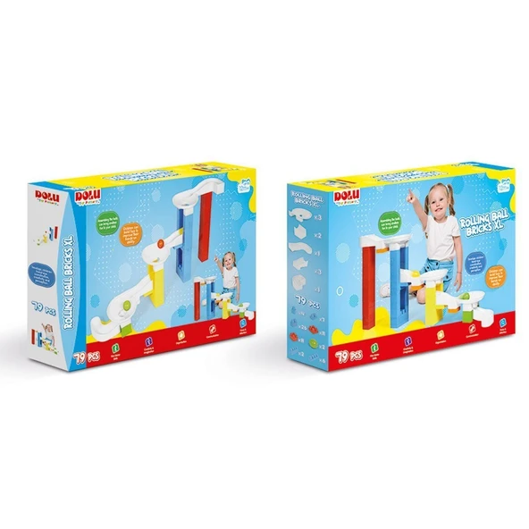 5164 Eğitici Top Yuvarlama Blokları XL -Dolu Oyuncak ürün görseli 1