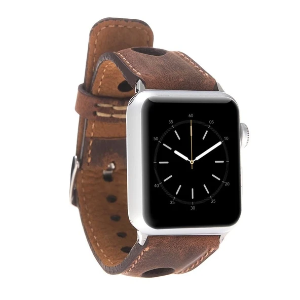 Apple Watch Uyumlu Deri Kordon 42-44-45mm ARK G2 ürün görseli 1