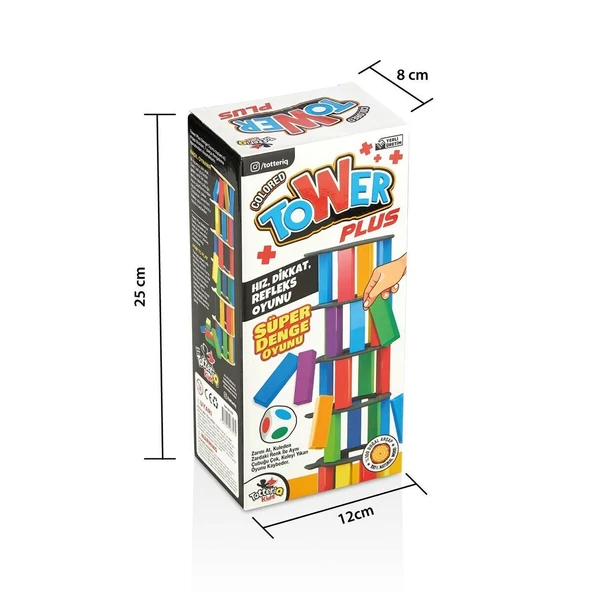 8214 RENKLİ TOWER - Resim 3