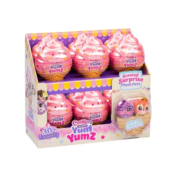CKE05000 Cookeez Makery Yum Yumz Dondurma İkili Paket Kokulu Peluş ürün görseli 1