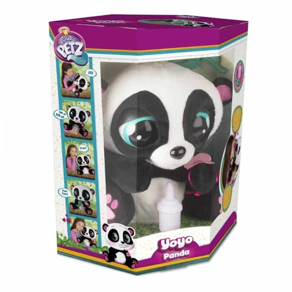 9519 Yoyo Panda İnteraktif Peluş -Sunman ürün görseli 1