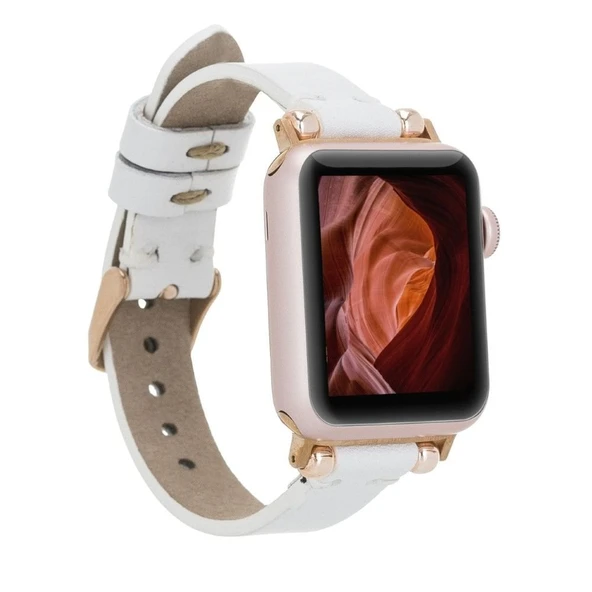 Apple Watch Uyumlu Deri Kordon 38-40-41mm Ferro F3 ürün görseli 1