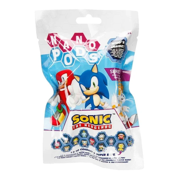 S00402785 -SUN-WST-FİGÜR SONIC NANO PODS SÜRPRİZ PAKET(SONIC)  - 1 Adet Fiyatıdır ürün görseli 1