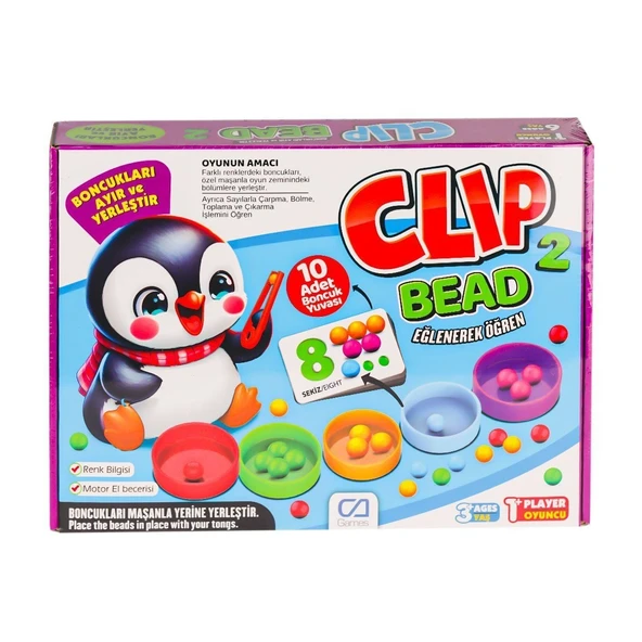 CAPLS-5286 Clip Bead Kutu Oyunu -CA Games ürün görseli 1