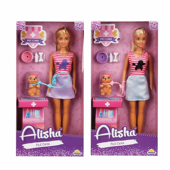 BEBEK SET ALİSHA VETERİNER AKSESUARLI ( 1 ADET FİYATIDIR ) ürün görseli 1