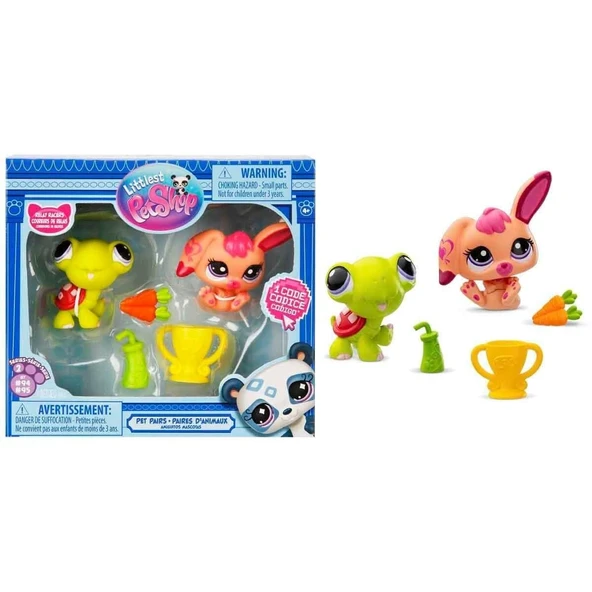 0620 Littlest Pet Shop - Minişler 2’li Figür Seti S2 - 1 adet stokta olan gönderilir ürün görseli 1