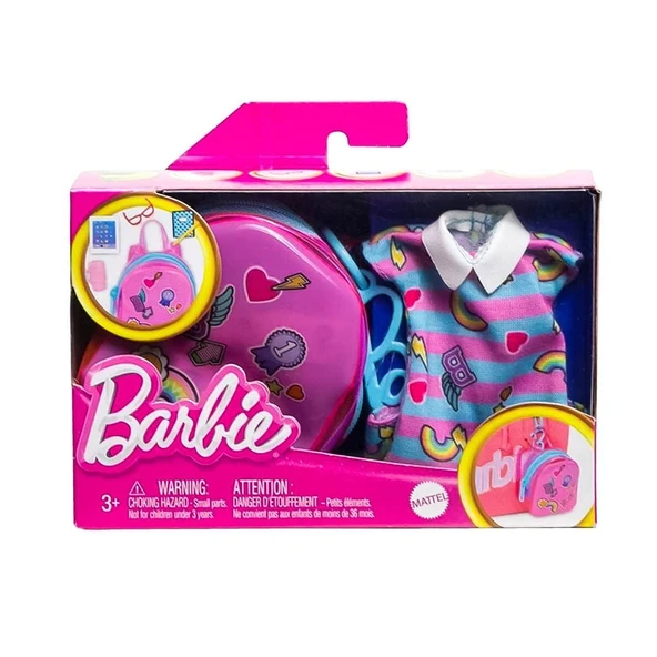 HJT42 Barbie'nin Mini Çanta Aksesuarları - Stokta Olan Gönderilir ürün görseli 1
