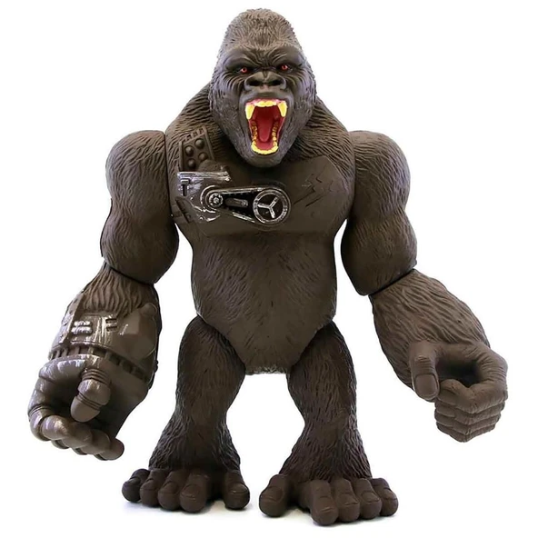 Jurassic Clash Siber Goril 27 cm. - Resim 2