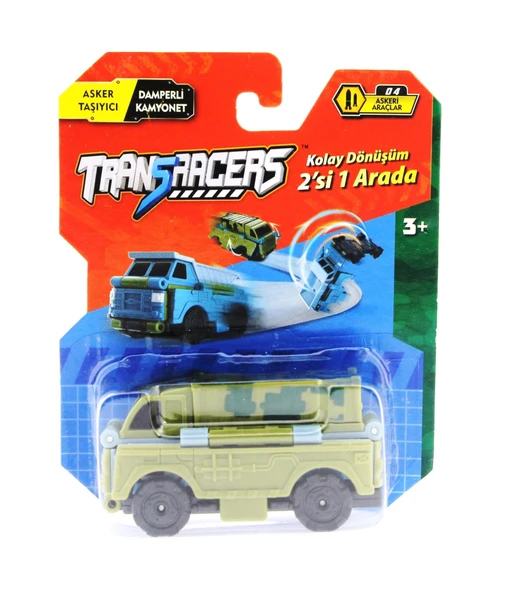 Transracers Dönüşen Araçlar Askeri Araçlar Taşıyıcı / Kamyonet ürün görseli 1