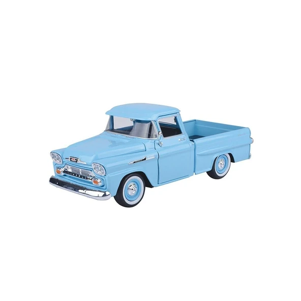 MM-79311 1:24 1958 CHEVY APACHE FLEETLINE PICKUP - Resim 2