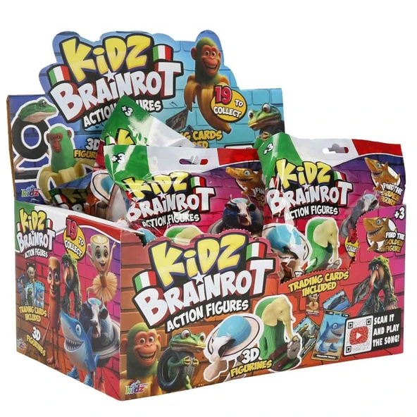 S01009565 FİGÜR İTALIAN KIDZ BRAINROT SÜRP.PAK-SUN ürün görseli 1