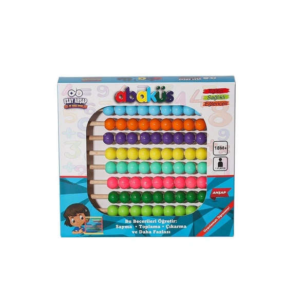 8455 Ahşap Abaküs ürün görseli 1