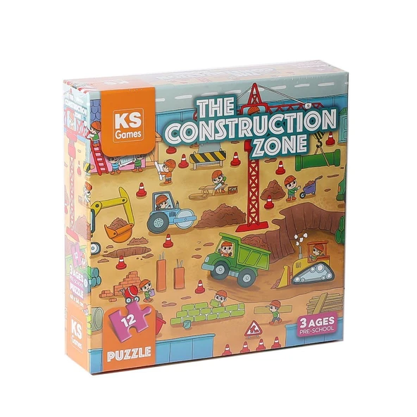 PRS 32704 The Construction Pre School Puzzle ürün görseli 1