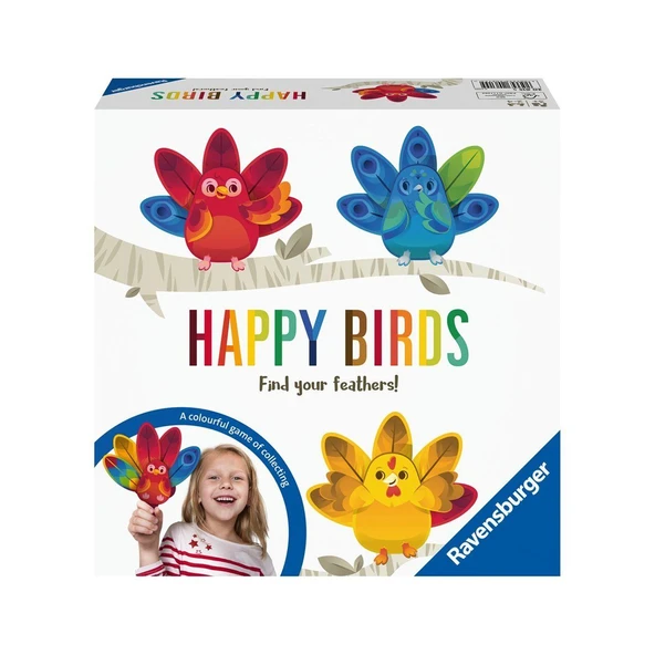 206155  Happy Birds -Ravensburger ürün görseli 1